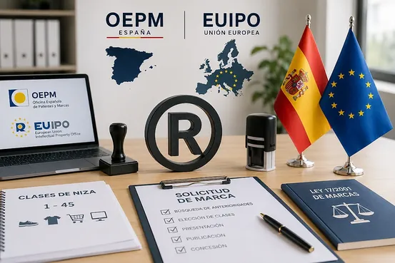 Cómo registrar una marca en España y la UE (2026)