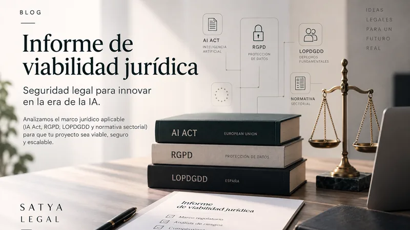 Análisis de viabilidad jurídica de un proyecto de inteligencia artificial